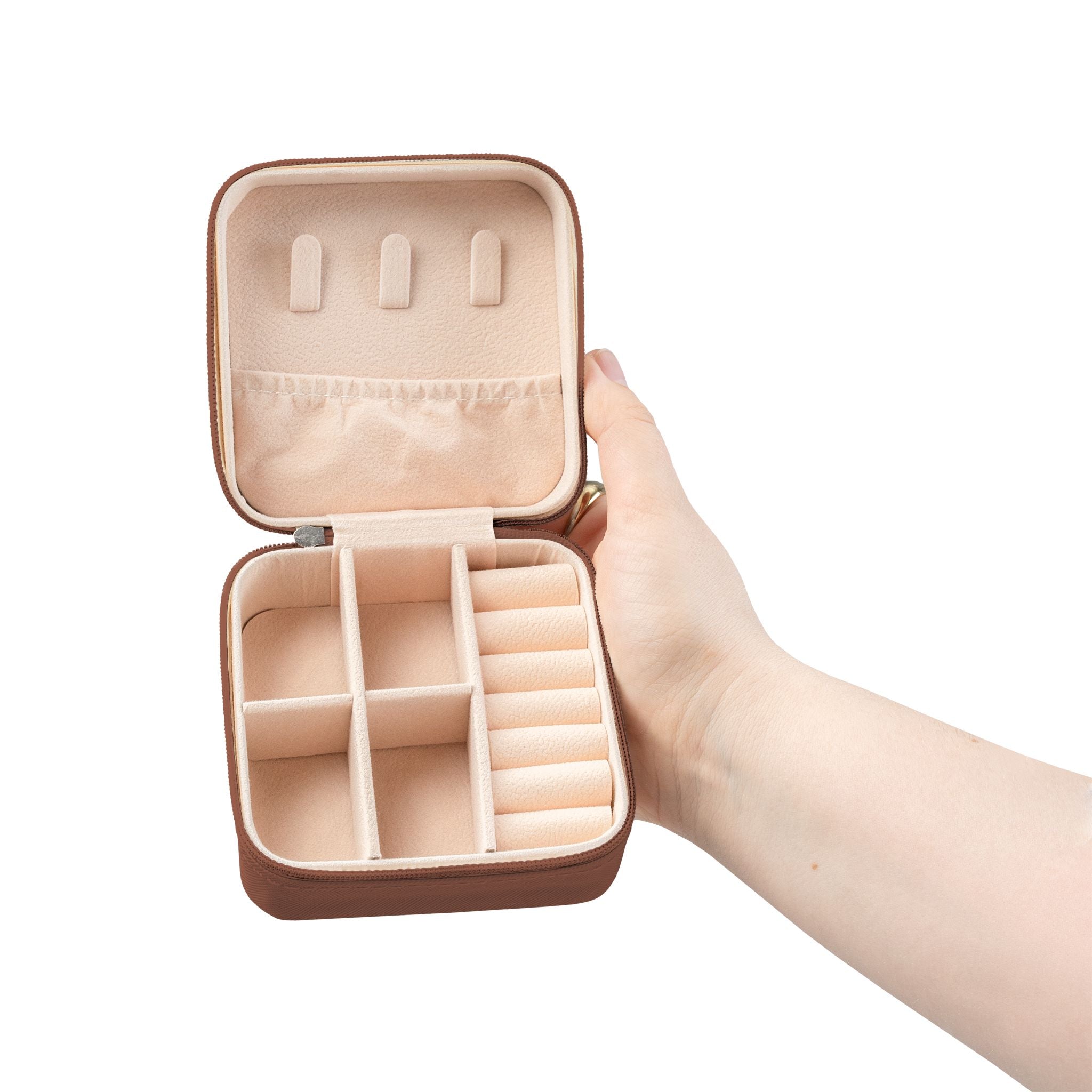 Tiny Treasures On The Go -Travel Jewelry Case