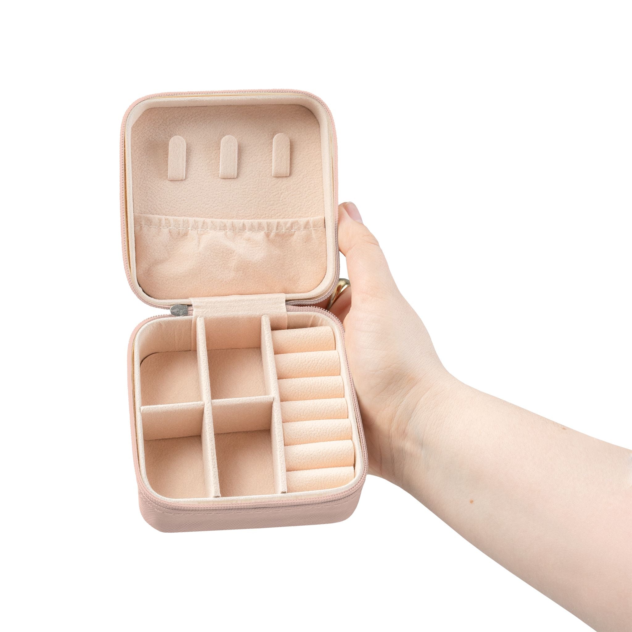 Tiny Treasures On The Go -Travel Jewelry Case