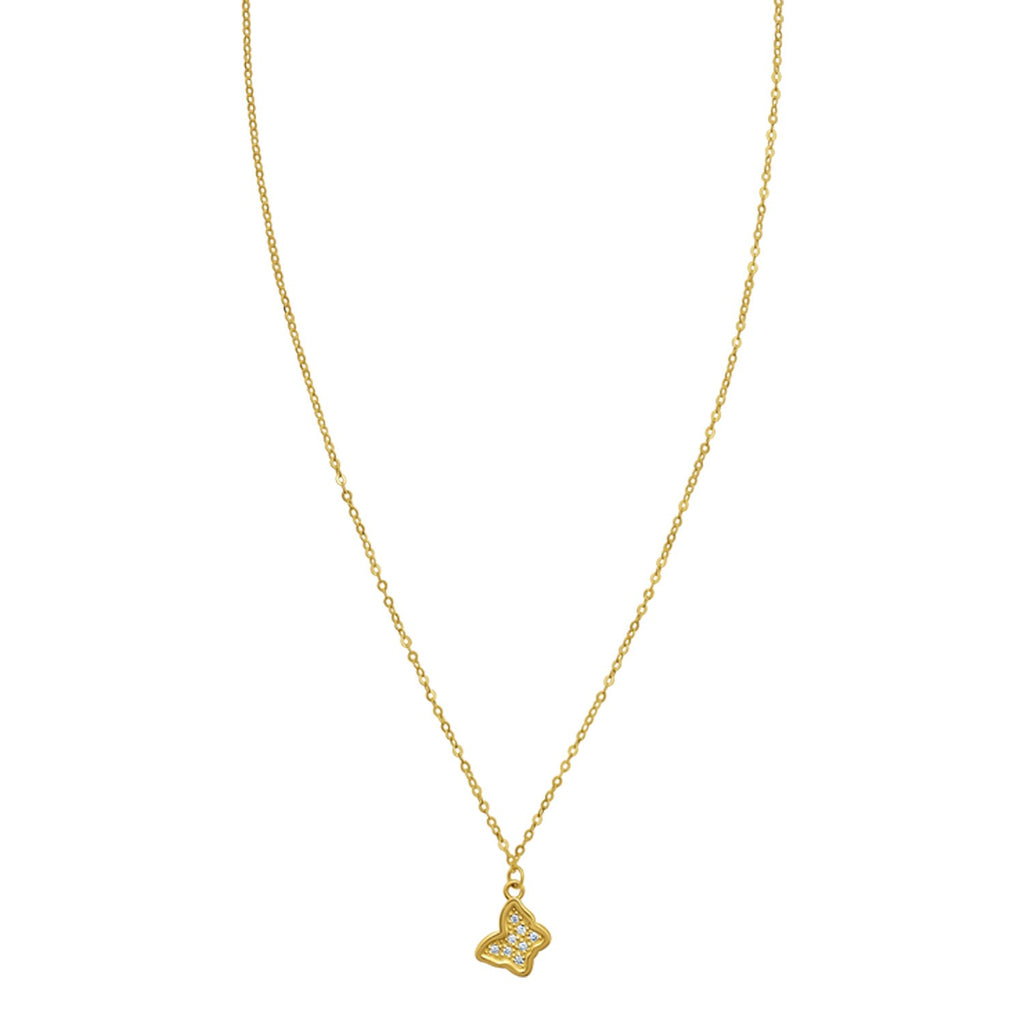 Elegant 14K Yellow Gold Rope Chain Necklace