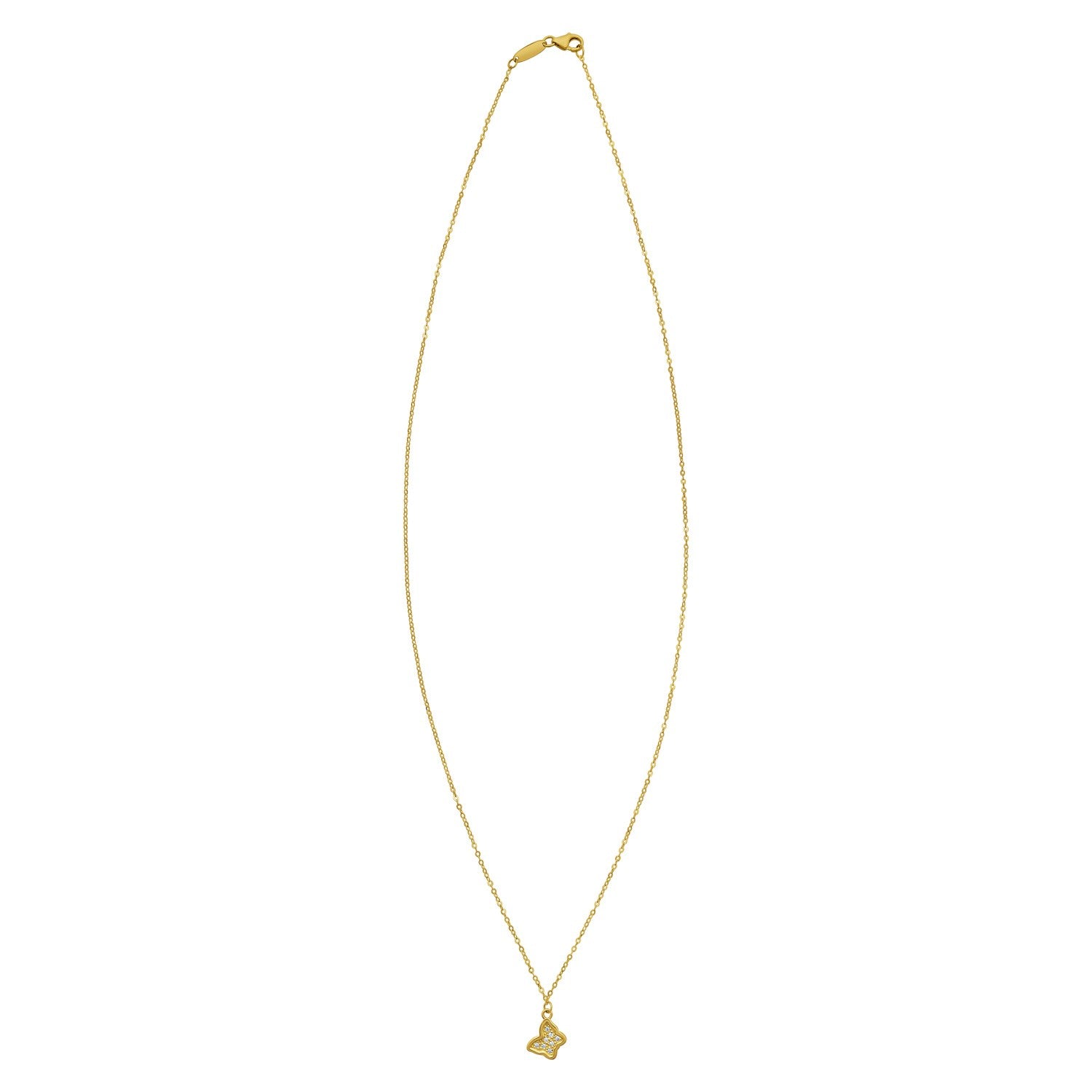 Elegant 14K Yellow Gold Rope Chain Necklace